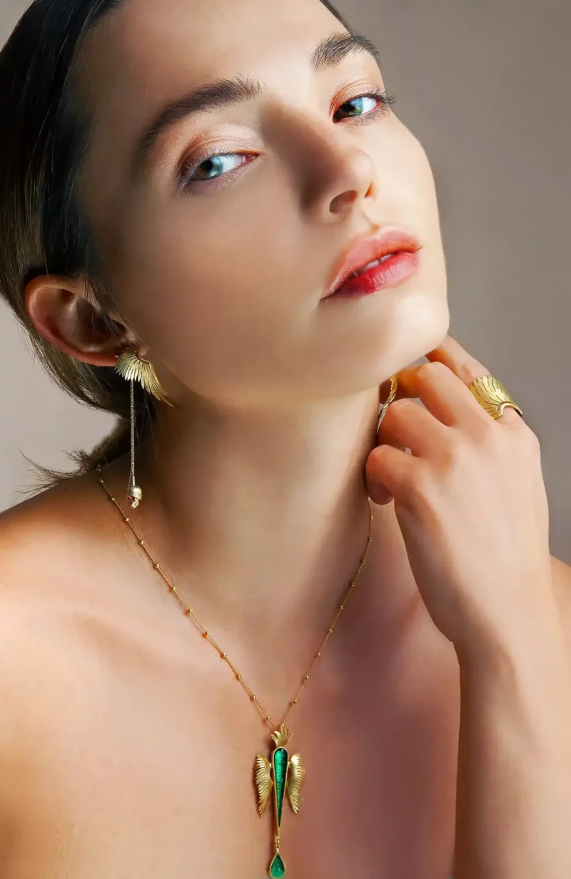 Handmade Jewellery | Angel wing handmade silver ring gallery 2