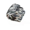 Handmade Jewellery | Olive leaf oxidized silver ring main