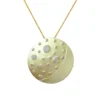 Handmade Jewellery | Gold plated silver necklace and diamond dust main