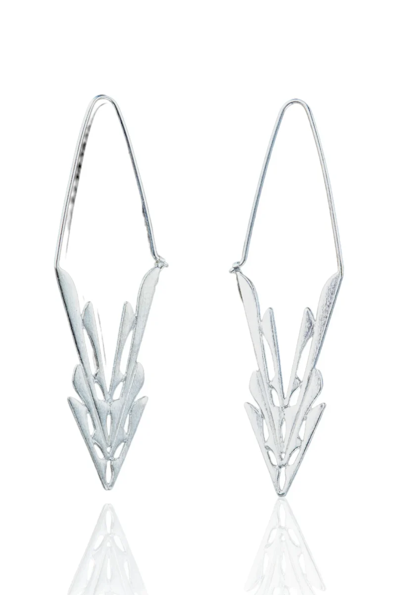 Handmade Jewellery | Silver long earrings main