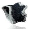 Handmade Jewellery | Crochet knit silver bracelet with lace main