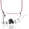 Handmade Jewellery | Train silver long necklace with mini figures main