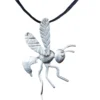 Handmade Jewellery | Wasp oxidized silver necklace main