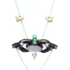 Handmade Jewellery | Handmade necklace with multicoloured Swarovski crystals main