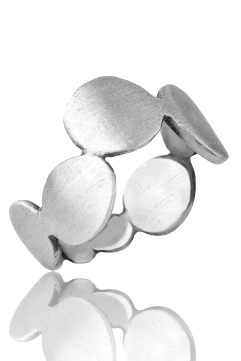 Handmade Jewellery | Minimalist Geometric Silver Ring main