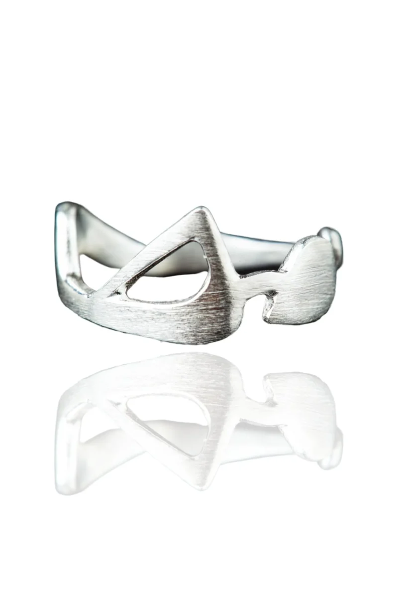 Handmade Jewellery | Figure silver ring main