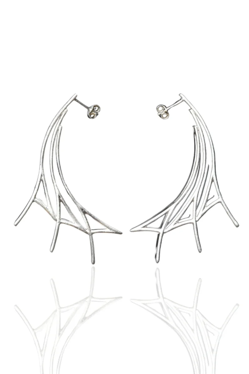 Handmade Jewellery | Minimal silver earrings main