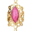 Handmade Jewellery | Tulite gold plated silver ring main