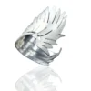 Handmade Jewellery | Angel wing silver adjustable ring main