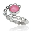 Handmade Jewellery | Tulite handmade bubble silver ring main