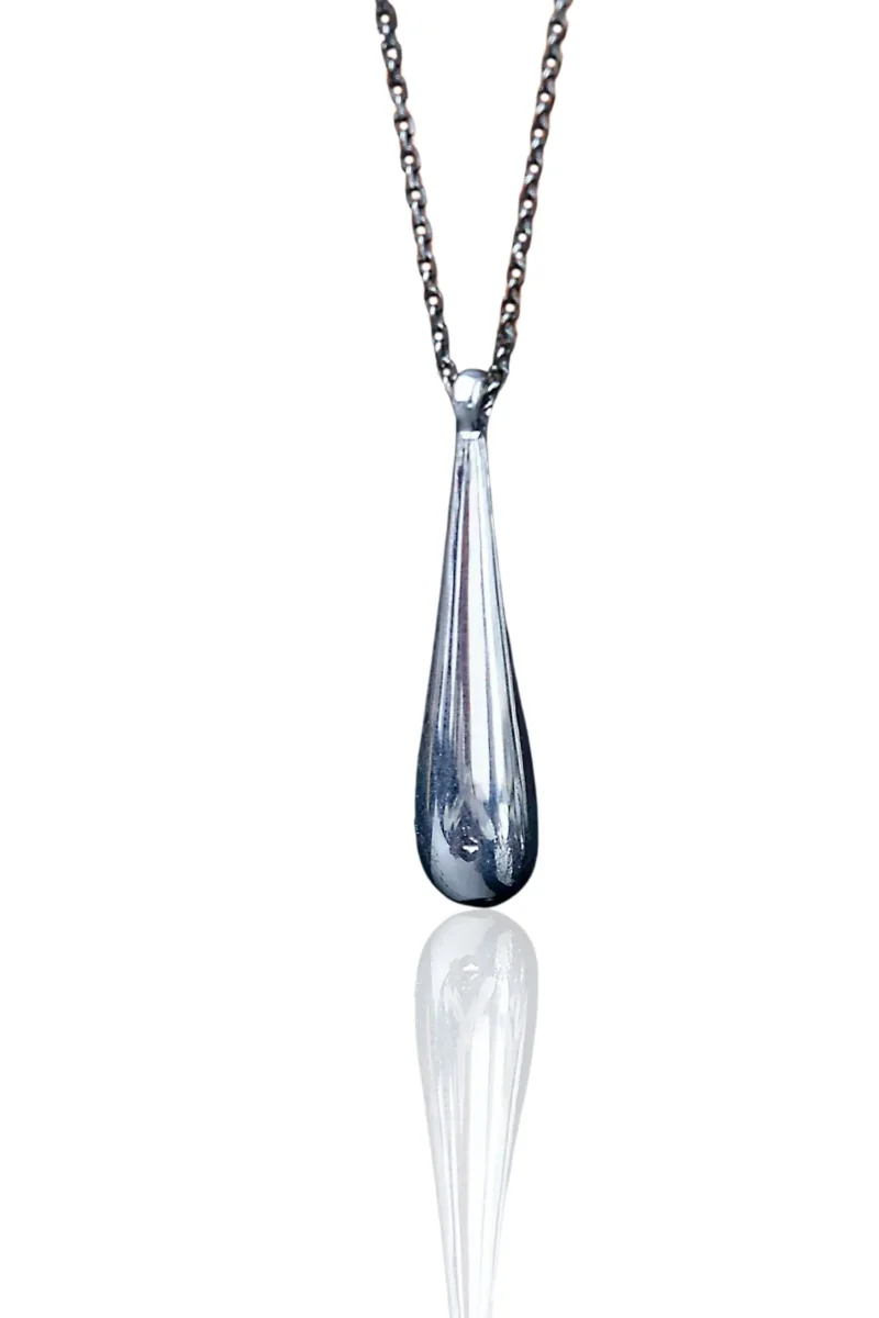 Handmade Jewellery | Drop handmade silver pendant main