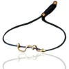 Handmade Jewellery | Snake handmade gold plated silver bracelet with zircon main