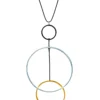 Handmade Jewellery | Minimal geometric bronze necklace main