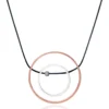Handmade Jewellery | Minimal geometric multi plated bronze necklace main