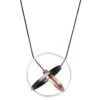 Handmade Jewellery | Minimal geometric multi plated bronze necklace main