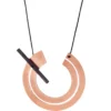 Handmade Jewellery | Minimal multi plated bronze necklace main