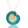 Handmade Jewellery | Flower handmade silver nano crystals necklace main