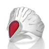 Handmade Jewellery | Wing silver handmade ring main