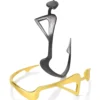 Handmade Jewellery | Sculptural Minimal Silver Figure Earrings Large main