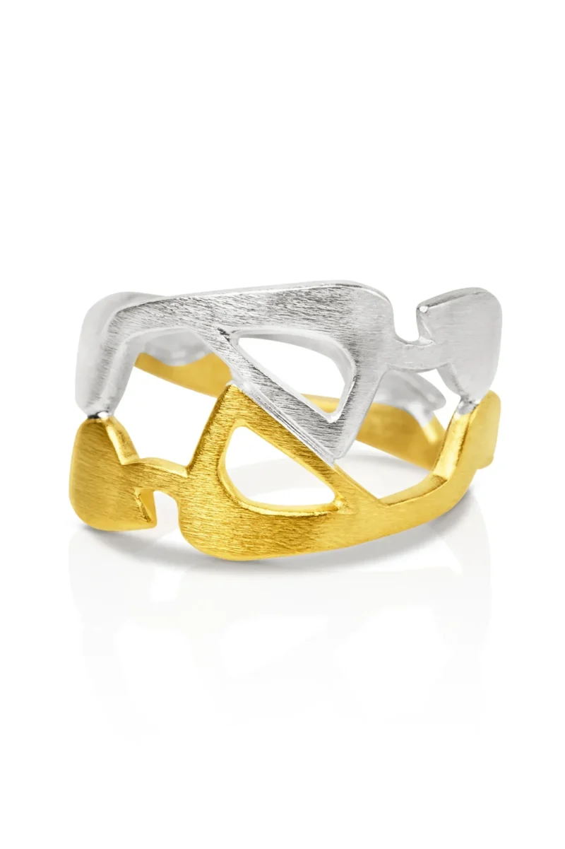 Handmade Jewellery | Figures handmade silver ring gallery 1