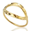 Handmade Jewellery | Leaf Handmade minimal textured silver ring main