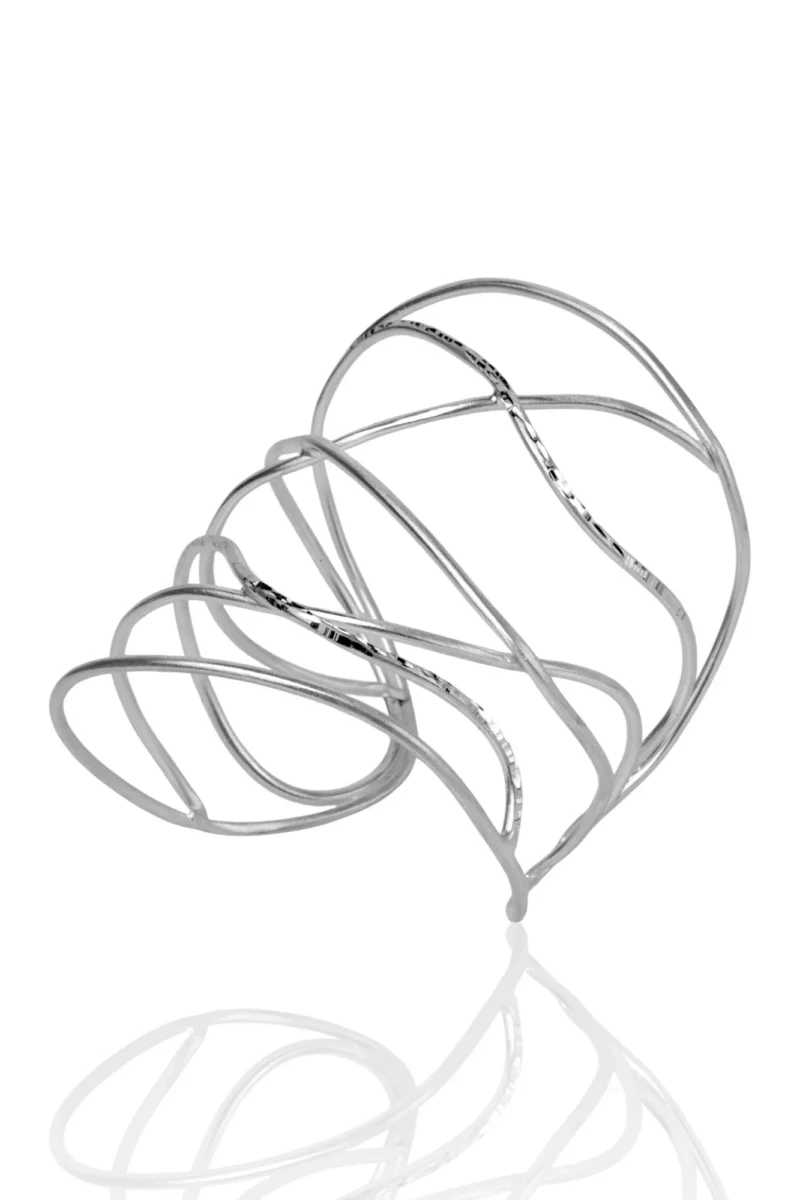 Handmade Jewellery | Waves handmade minimal bracelet gallery 1