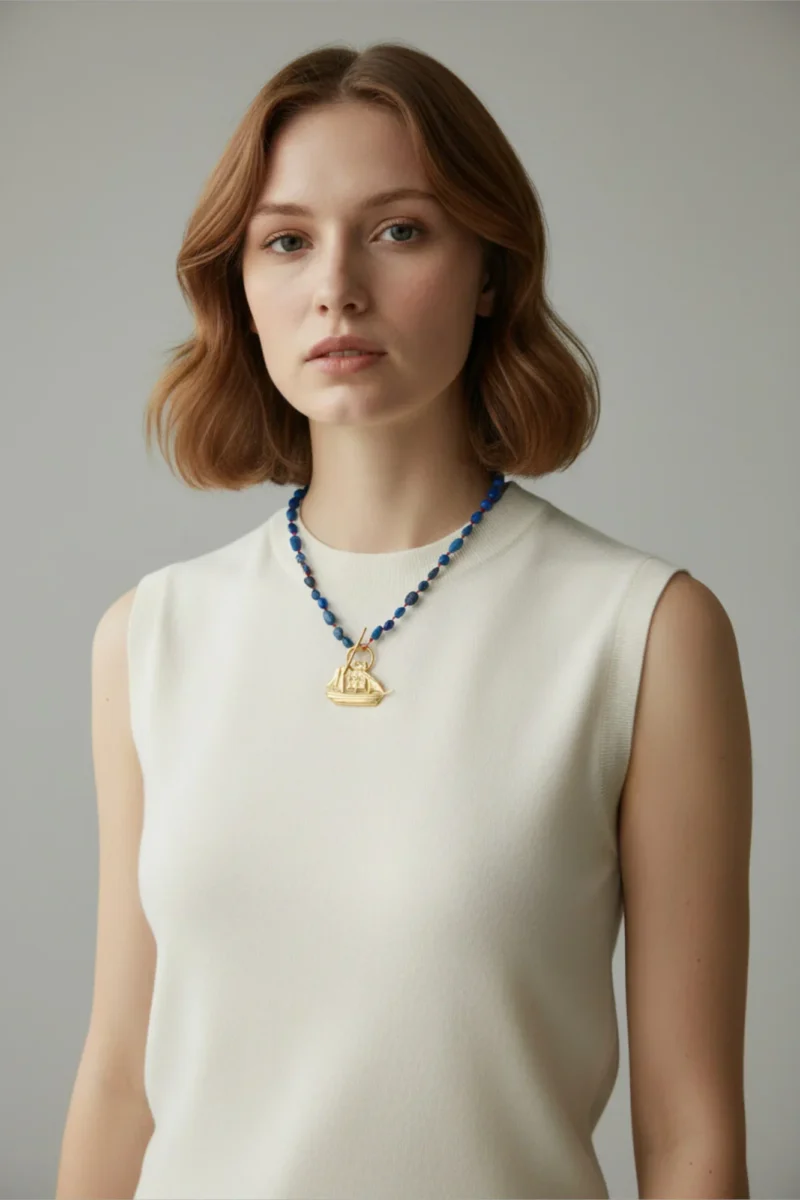 Handmade Jewellery | Sailing Boat handmade necklace gallery 1