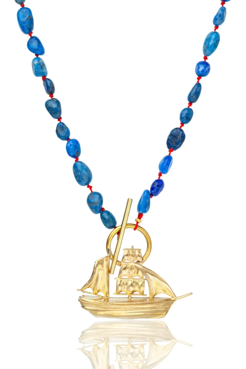 Handmade Jewellery | Sailing Boat handmade necklace main
