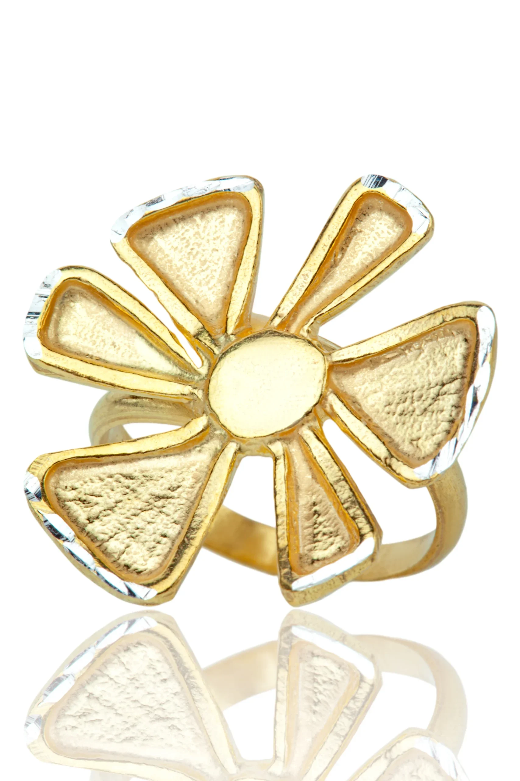 Handmade Jewellery | Minimal Flower silver ring main