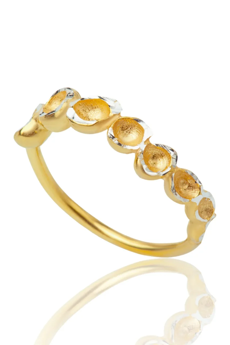 Handmade Jewellery | Bubbles handmade silver ring main