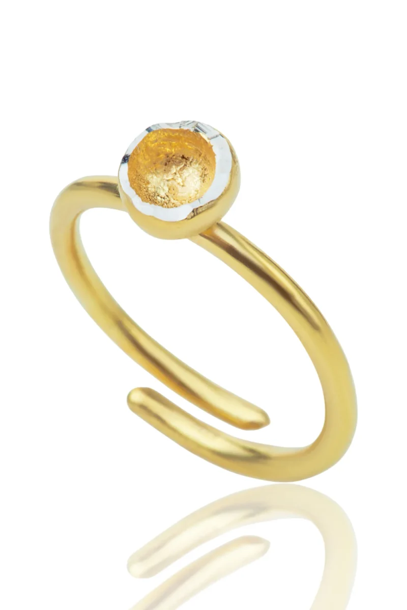 Handmade Jewellery | Bubble handmade silver ring main