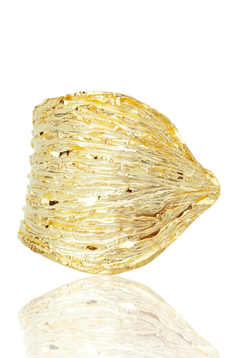 Handmade Jewellery | Handmade minimal textured silver ring gallery 2