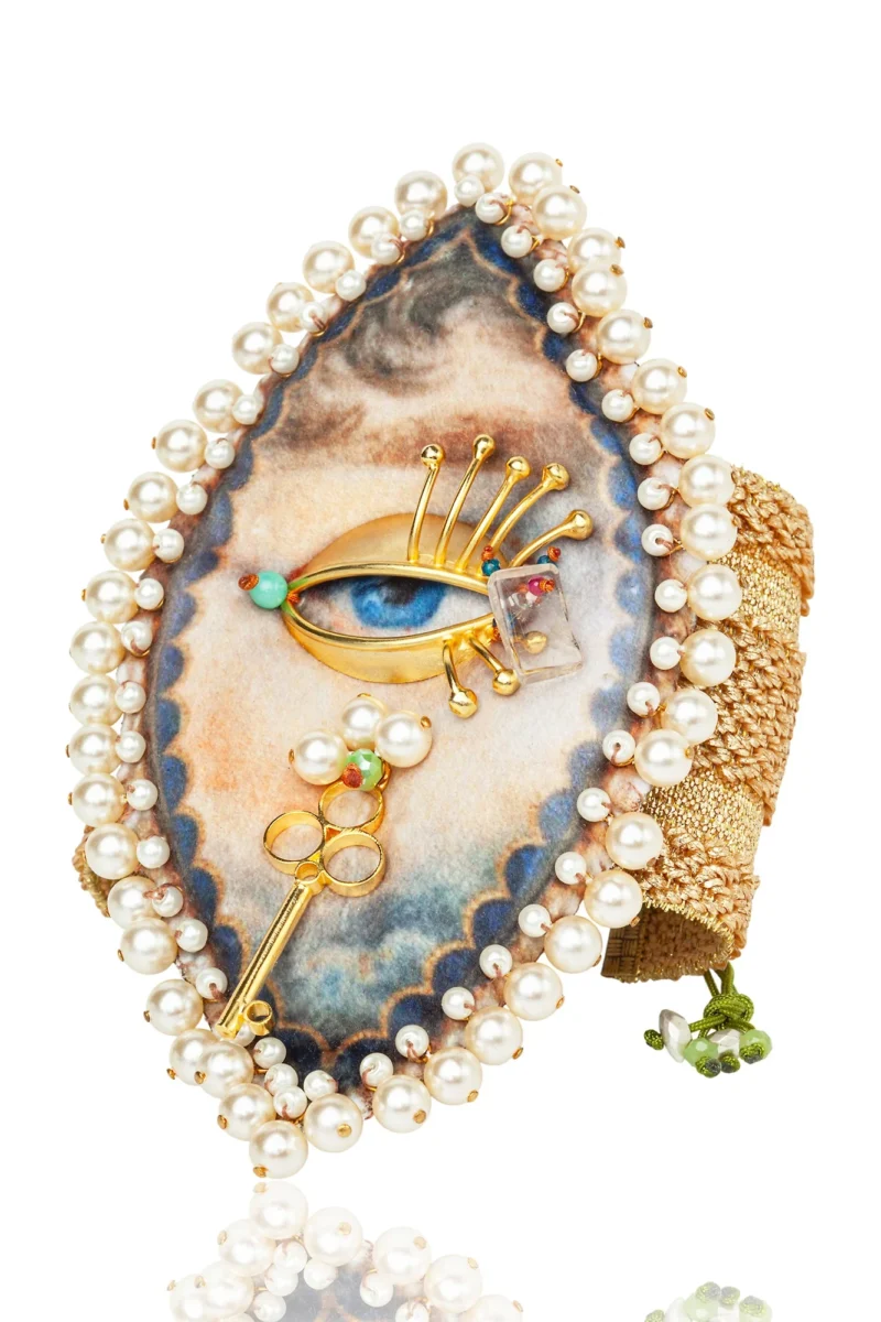 Handmade Jewellery | The All Seeing Calypso Pearl Cuff main